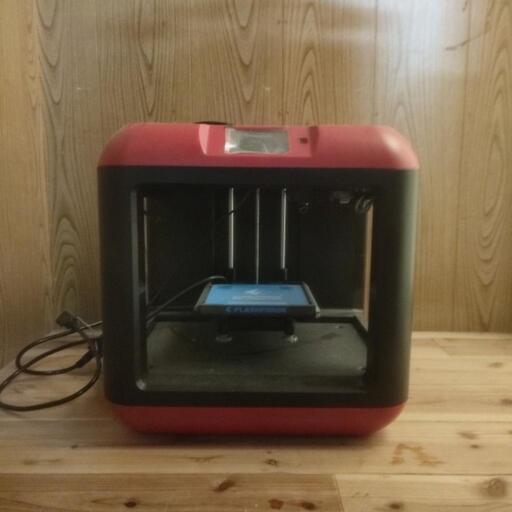 Flashforgefinderレッド3Dプリンタ一式+フィラメントセット