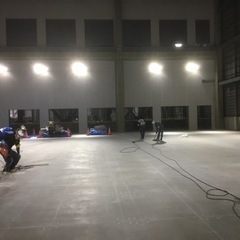自動倉庫ラック建て方の画像