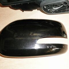 ★タント L375S/L385S サイドドアミラー左  鏡　部品取りの画像