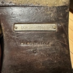 DOLCE&GABBANA サイドゴアブーツの画像