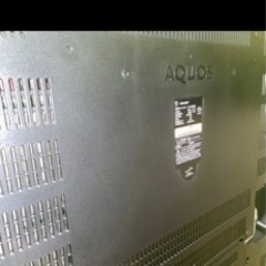 AQUOS42型テレビの画像