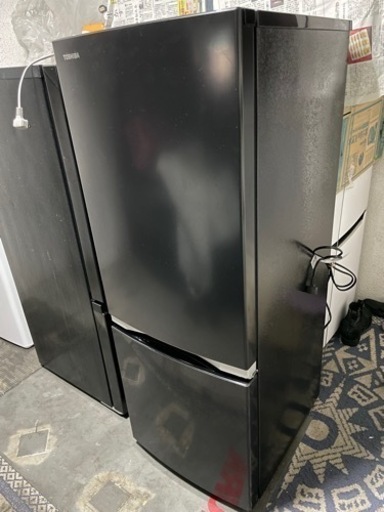 (予定済み)高年式美品2020年製 Toshiba冷凍冷蔵庫 GR-R15BS(K) 153L