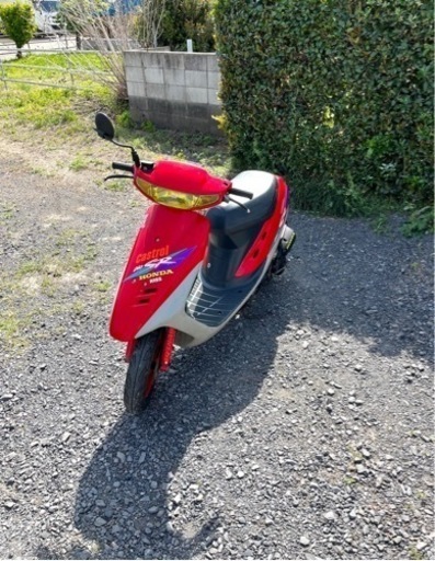 544. 動画あり　ホンダ　スーパーディオSR 希少　原付　2スト　バイク　50cc   車体