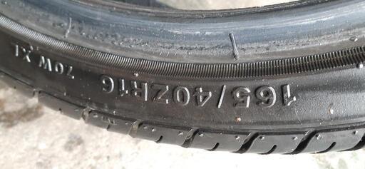 165 40 16　4本セット