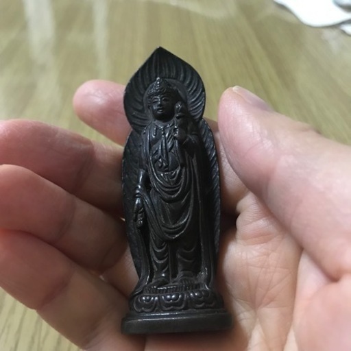 高村光雲　聖観音　小金銅仏　仏像　古物　骨董