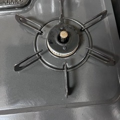 ガスコンロ、ふた口、プロパンガス用の画像