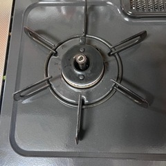 ガスコンロ、ふた口、プロパンガス用の画像