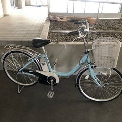 パナソニック　電動アシスト自転車　24インチ + 専用充電器付き