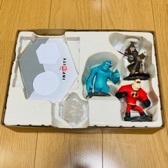 ニンテンドー3DS ディズニー インフィニティトイ・ボックス・チャレンジ スターターパック 中古品の画像