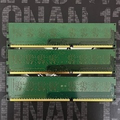 DDR3 サムスン製 2GB×3枚の画像