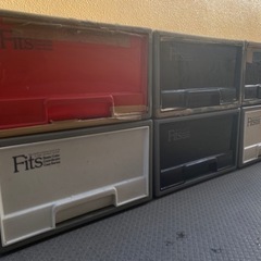 FITS 収納カラーボックス　3つの画像