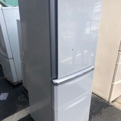 配送可能　三菱電機 MITSUBISHI ELECTRIC MR-C34Y-W [冷蔵庫 Cシリーズ （335L・右開き） 3ドア パールホワイト] 