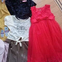 女の子 服9点セット 130の画像