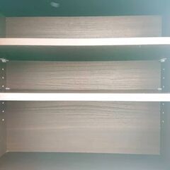 8/9【ジモティ特別価格】ニトリ 食器棚 KRISNA-120KB DBR ダークブラウン セパレートの画像