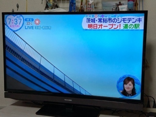 TOSHIBAREGZA40インチ
