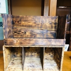 合計１万円＋送料で作って頂きました♡可愛いリメイクりんご箱の画像