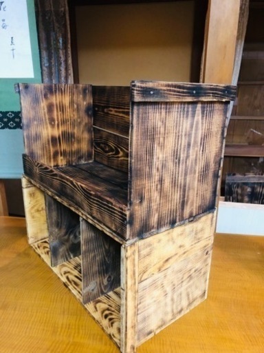 合計１万円＋送料で作って頂きました♡可愛いリメイクりんご箱