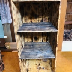 合計１万円＋送料で作って頂きました♡可愛いリメイクりんご箱の画像