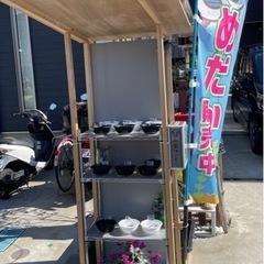 メダカの無人販売4/27