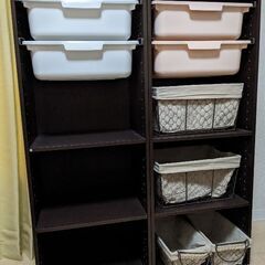 【無料】ニトリ　カラーボックス×5
