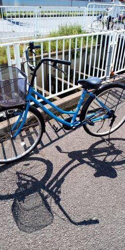 ★ジモティ割あり★  軽快車 26インチ ブルー① クリーニング済み SJ2034