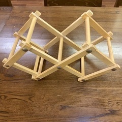 木製ワインラック②