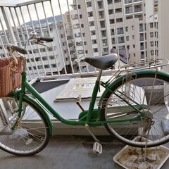 古い自転車、動作状態