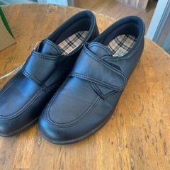 介護シューズ　快歩主義　レザーチック仕様　23.0EEE 使用頻度浅