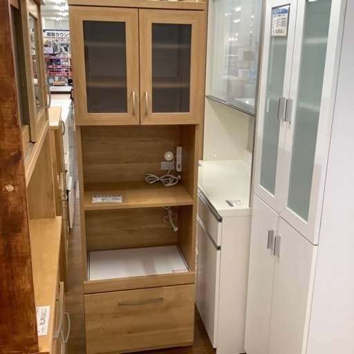 ニトリ 2枚扉レンジ台【トレファク 川越店】