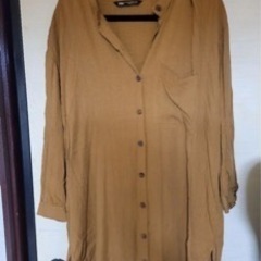 ZARA ワンピース　シャツ