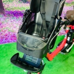 4642子供乗せ電動アシスト自転車ブリヂストン3人乗り対応20インチ➂