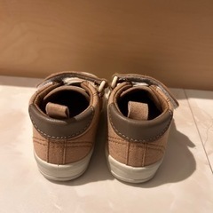 子供用　茶色い靴　13センチの画像