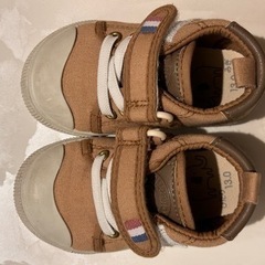 子供用　茶色い靴　13センチの画像