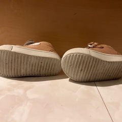 子供用　茶色い靴　13センチの画像