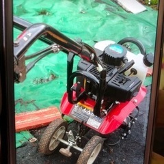 決まりました　耕運機