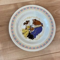 ディズニー 美女と野獣スーベニアプレート