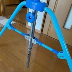 子供用　折り畳み　鉄棒の画像