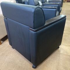 【愛品倶楽部柏店】２脚SET販売 Okamura オカムラ S-18H 8318JH P719 キャスター付き肘付チェア 本革の画像