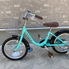 屋内保管　子供自転車16インチ