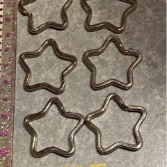 キーホルダー 星 ミッキー柄.在庫整理中の画像