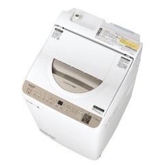ES-T6GBK-N 縦型洗濯乾燥機 ゴールド系[洗濯機6.5kg/乾燥3.5kg/ヒータ乾燥/上開きの画像