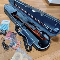 【希少】YAMAHA サイレントバイオリン SV-120 弓・ケ...