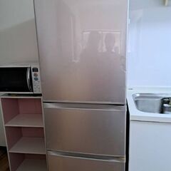 東芝３ドア冷蔵庫の画像