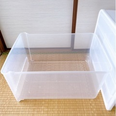 【決まりました】衣装ケース2個セット　Lサイズ&Mサイズ🅱️の画像
