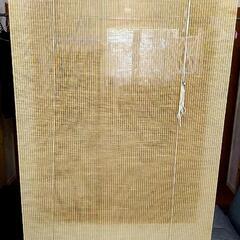 麻のロールカーテン