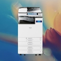 業務用RICOHデジタルフルカラー複合機コピー機スキャナーFAX...