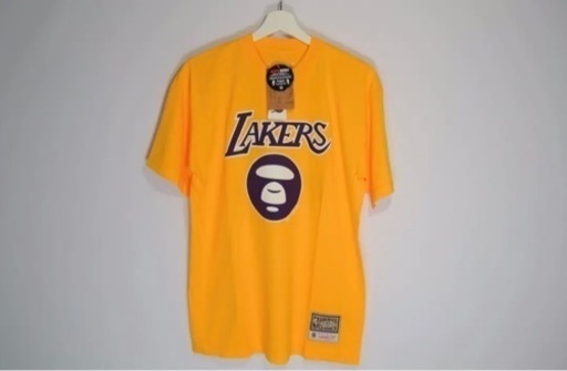 服/ファッション Lakers M&N x Aape by Bathing Ape