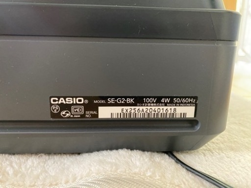 CASIO SE-G2-BK レジスター 中古 美品