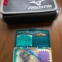 MIZUNOケース付き裁縫セット取説付き小学生