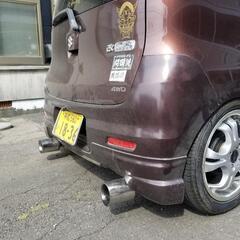 希少! MH21S MH22S ワゴンR HE21S ラパン SS HA22S アルト HG21S セルボ MF22S MRワゴン MG22S モコ　左右２本出しマフラーの画像